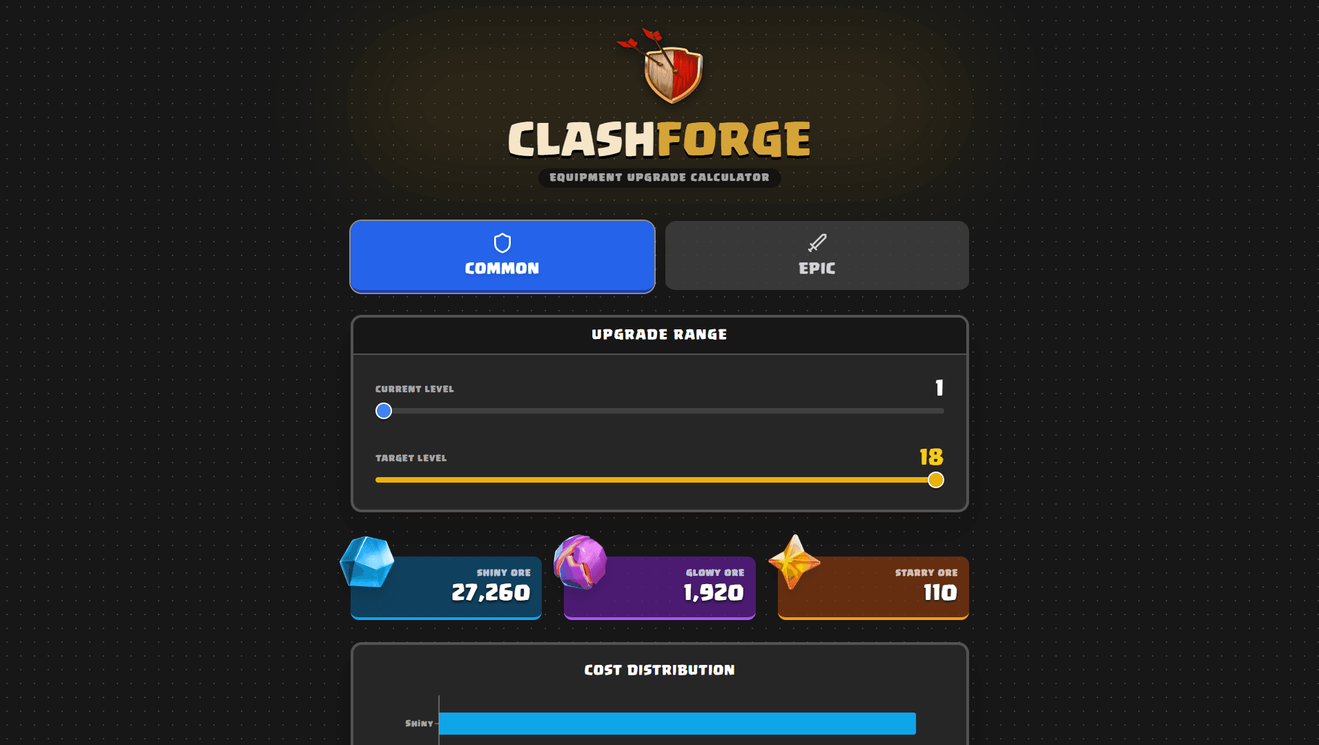 CLASH FORGE Preview